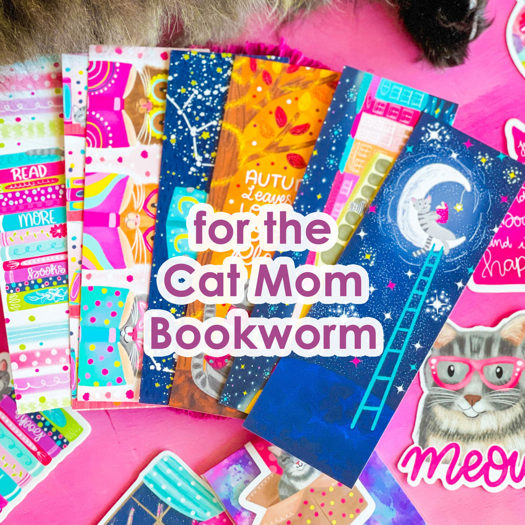 For the Cat Mom Bookworm