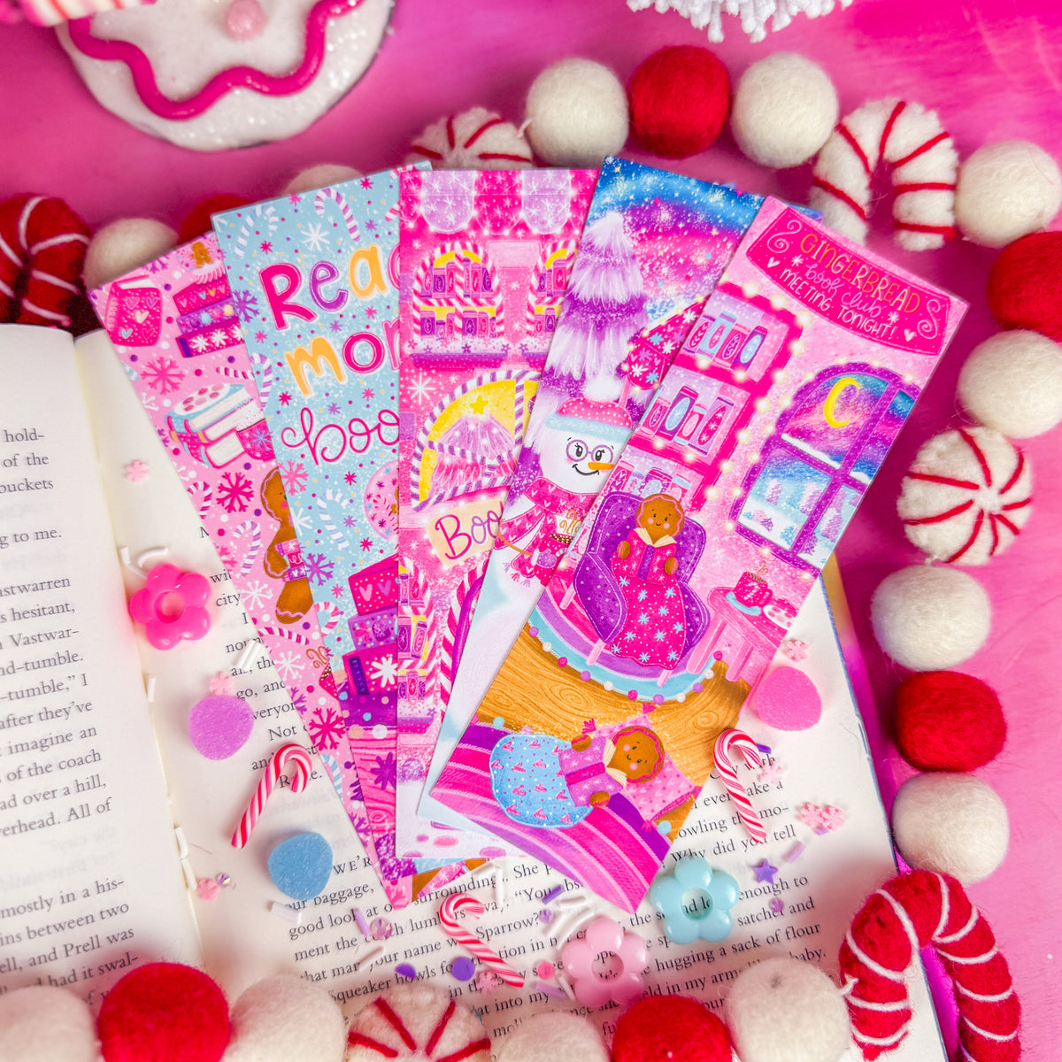 Sweet Christmas Tales Bookmark Set or Individual – Emily Cromwell Designs