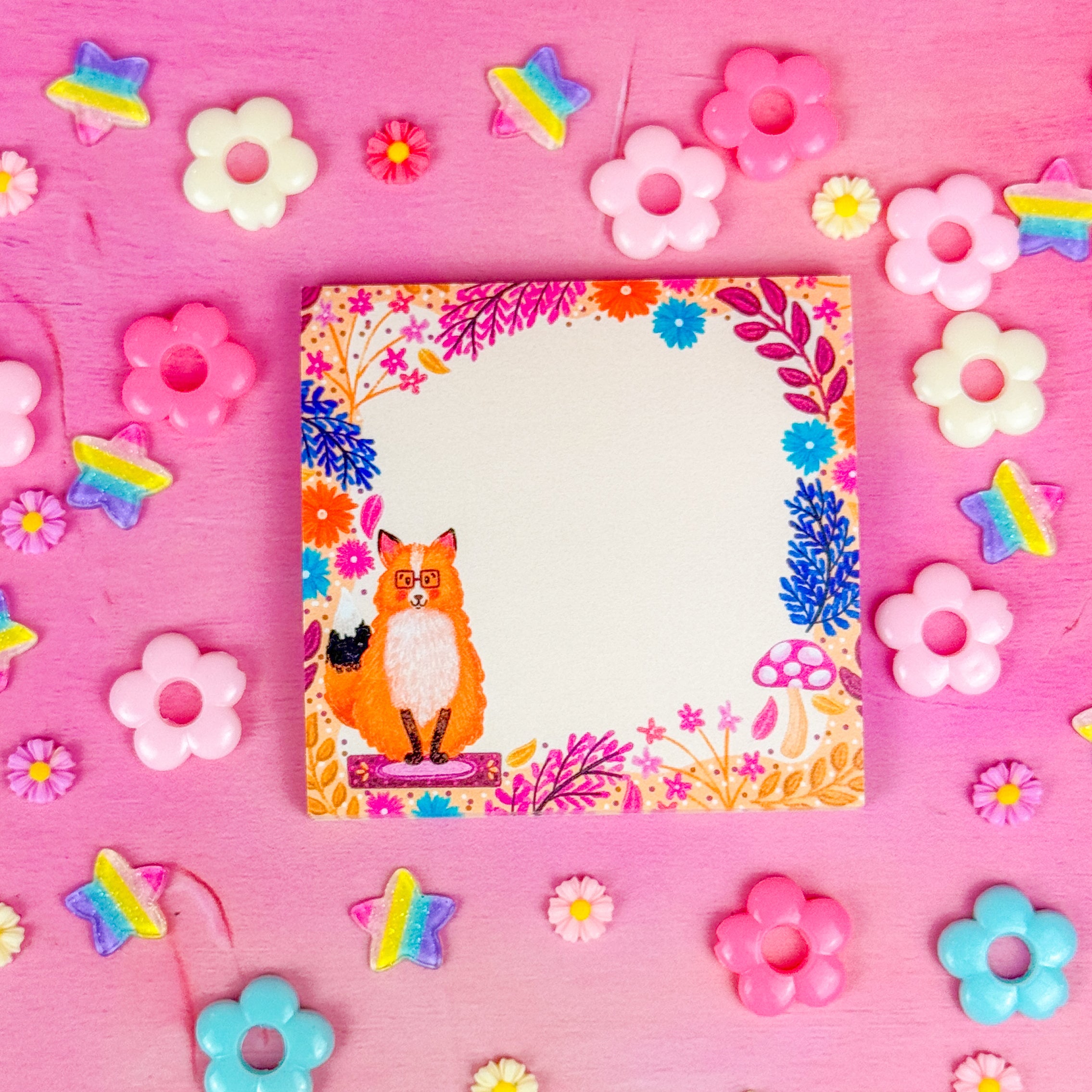 Fox Sticky Notes Fall Fox Sticky Notes 3
