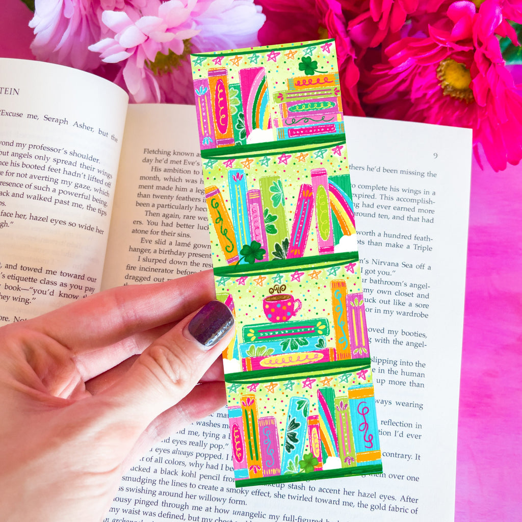 Tea and Books Bookmarks (4 Printable Coloring Bookmarks-Digital Downlo –  Emily Cromwell Designs
