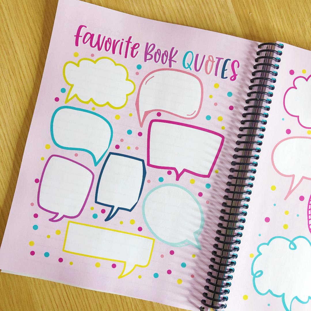 My Favorite Book Quotes Journal – Emily Cromwell Designs
